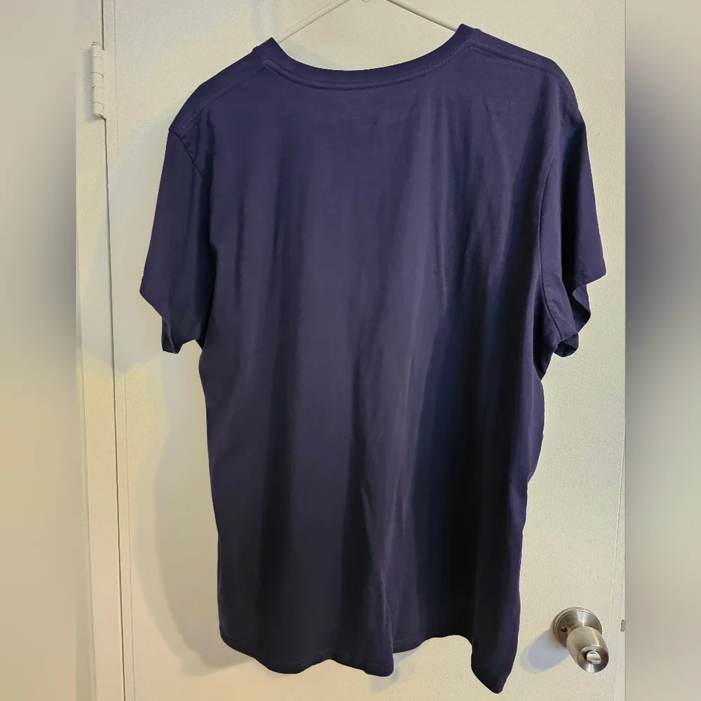University Of Illinois Fighting Illini Champion Navy Blue T-Shirt 2XL Like New - Picture 2 of 5